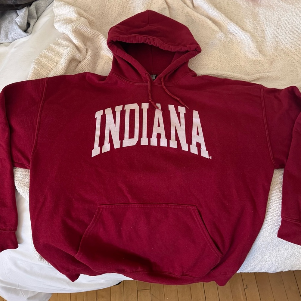 Indiana Red Hoodie